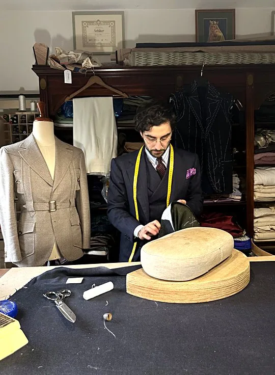 Francesco Florio, art tailleur