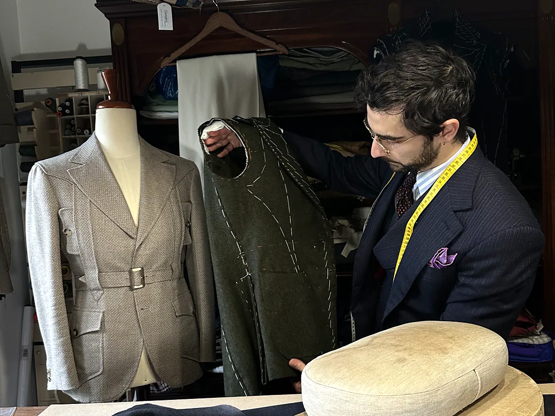 Francesco Florio au travail