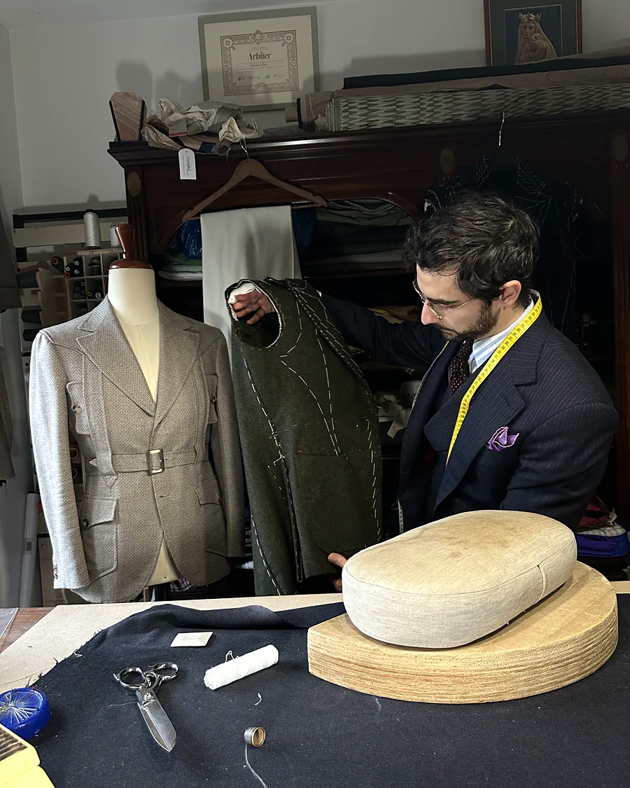 Francesco Florio, Art tailleur
