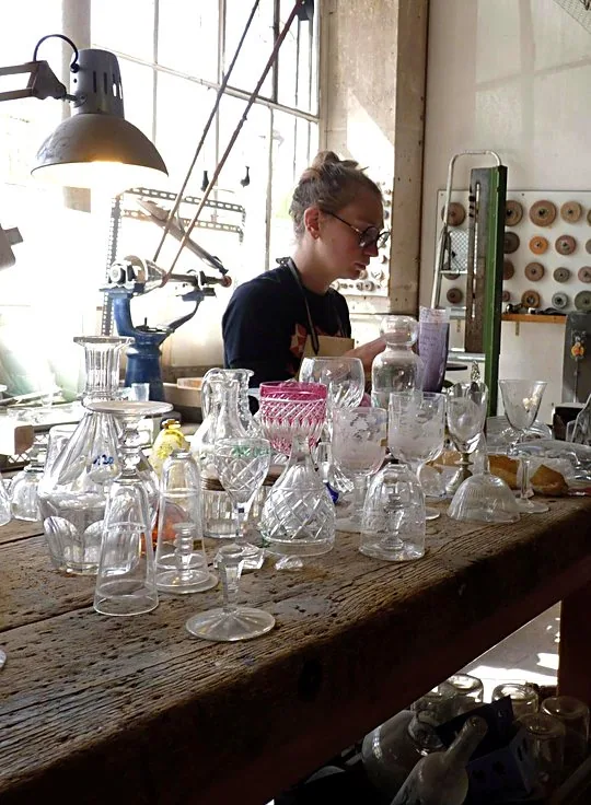 Clémence Magnier, cristallerie