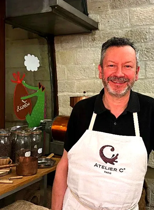 Christophe Berthelot-Sampic, chocolat