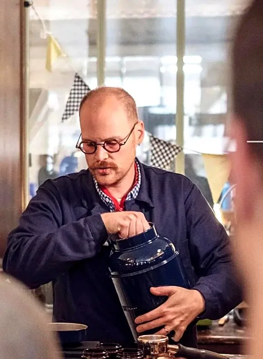 Ludovic Gossart, café