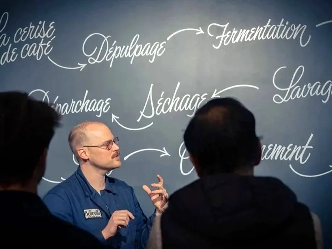Ludovic Gossart au travail